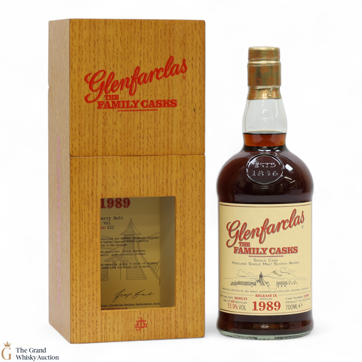 Glenfarclas - 1989 Family Cask Sherry Butt #12989 2012