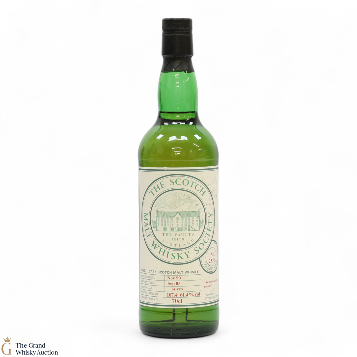 Rosebank - 14 Year Old 1990 - SMWS 25.35 Rummles up the tonsils