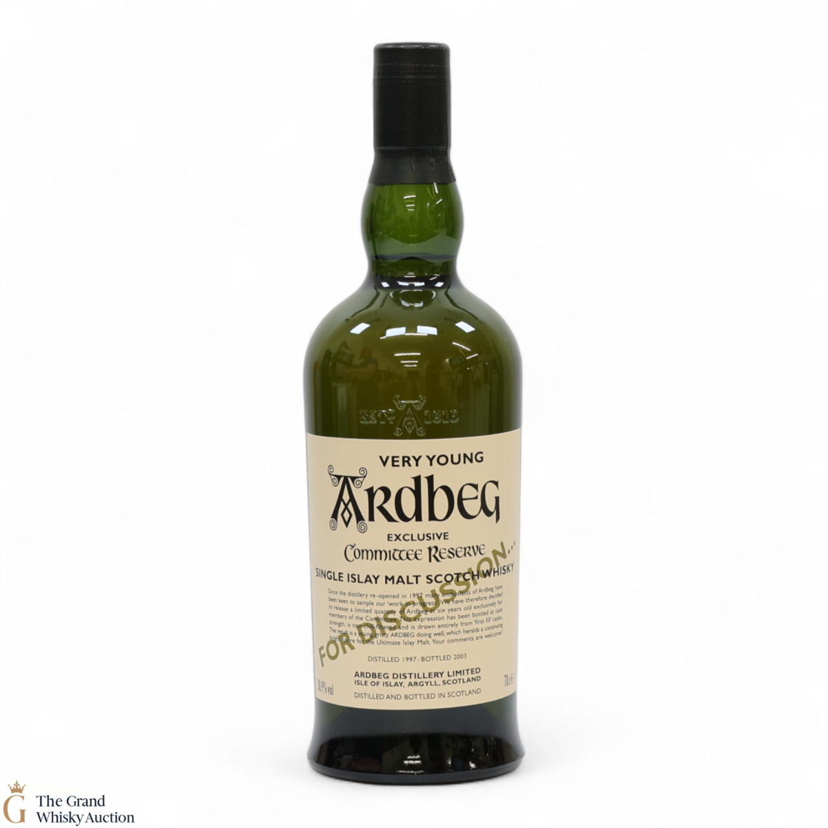 Ardbeg - Very Young 1997-2003 Committee Release