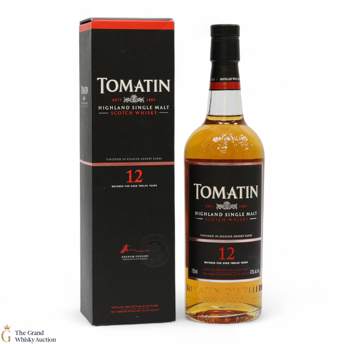 Tomatin - 12 Year Old - Sherry Cask
