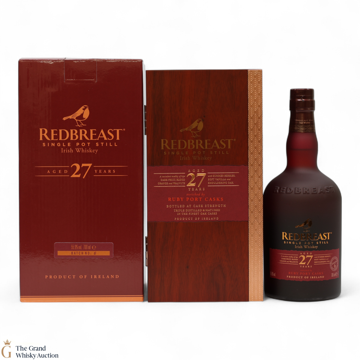 Redbreast - 27 Year Old - Ruby Port Casks - Batch #6
