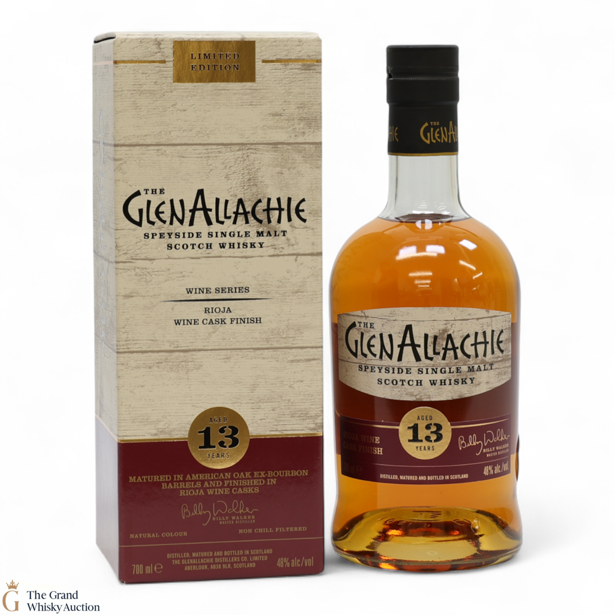 GlenAllachie - 13 Year Old - Rioja Wine Cask Finish