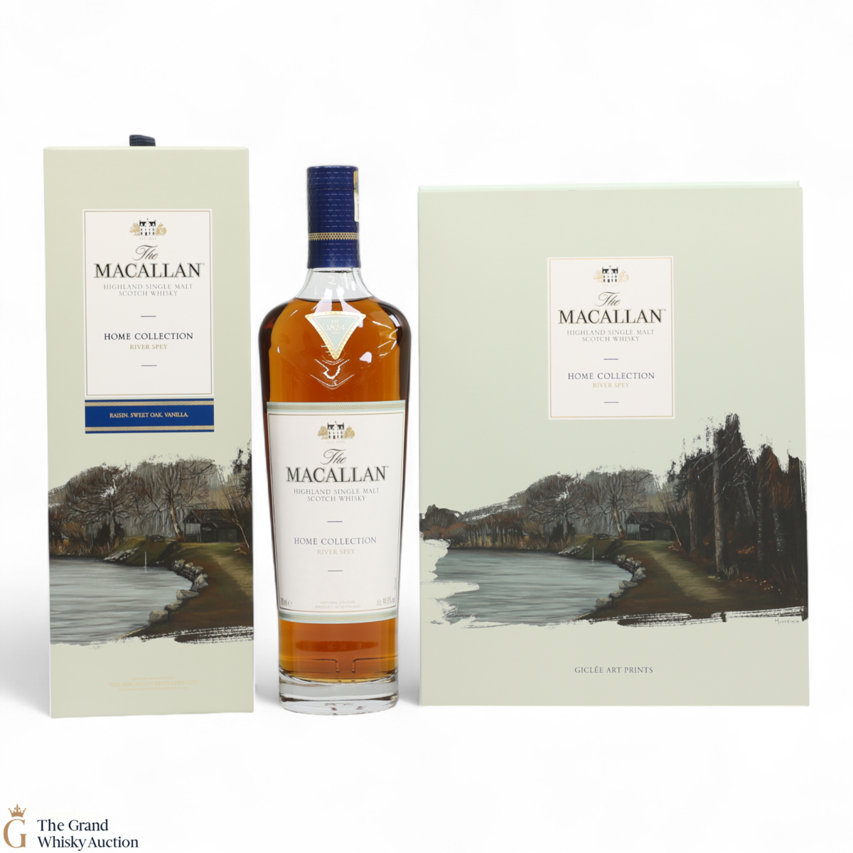 Macallan - Home Collection - River Spey (1x70cl) & Giclee Art Prints