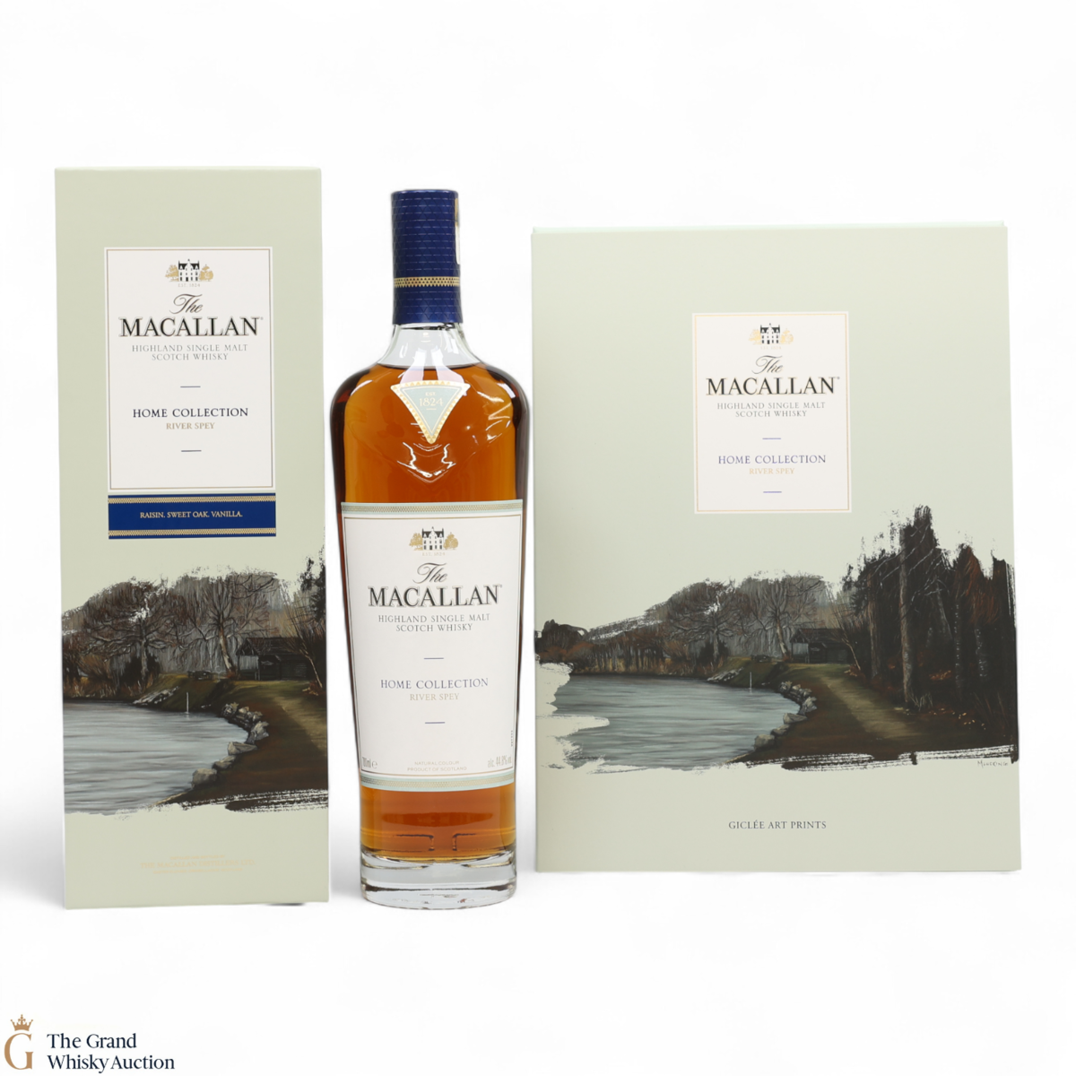 Macallan - Home Collection - River Spey (1x70cl) & Giclee Art Prints