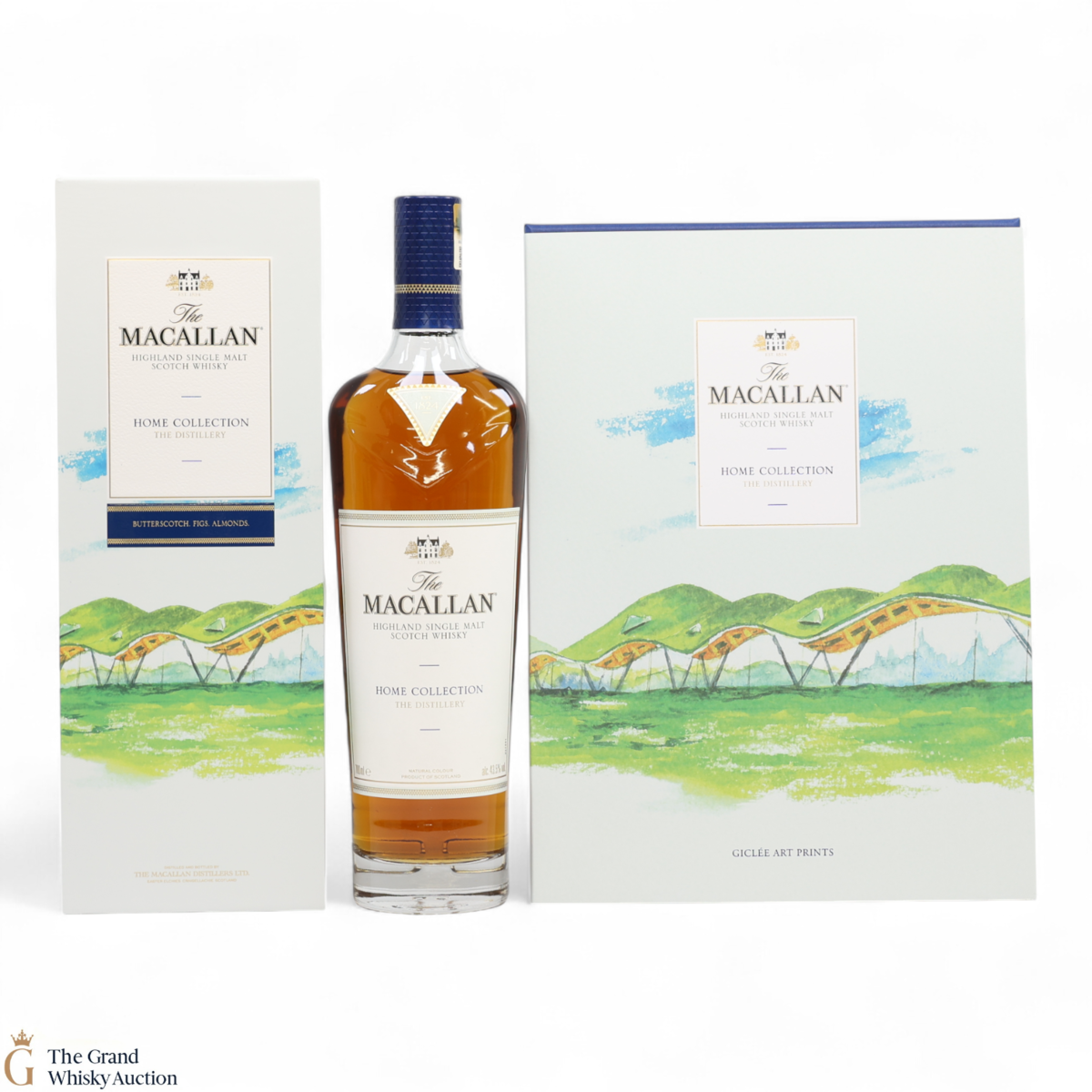 Macallan - Home Collection - The Distillery (1x70cl) & Giclee Art Prints