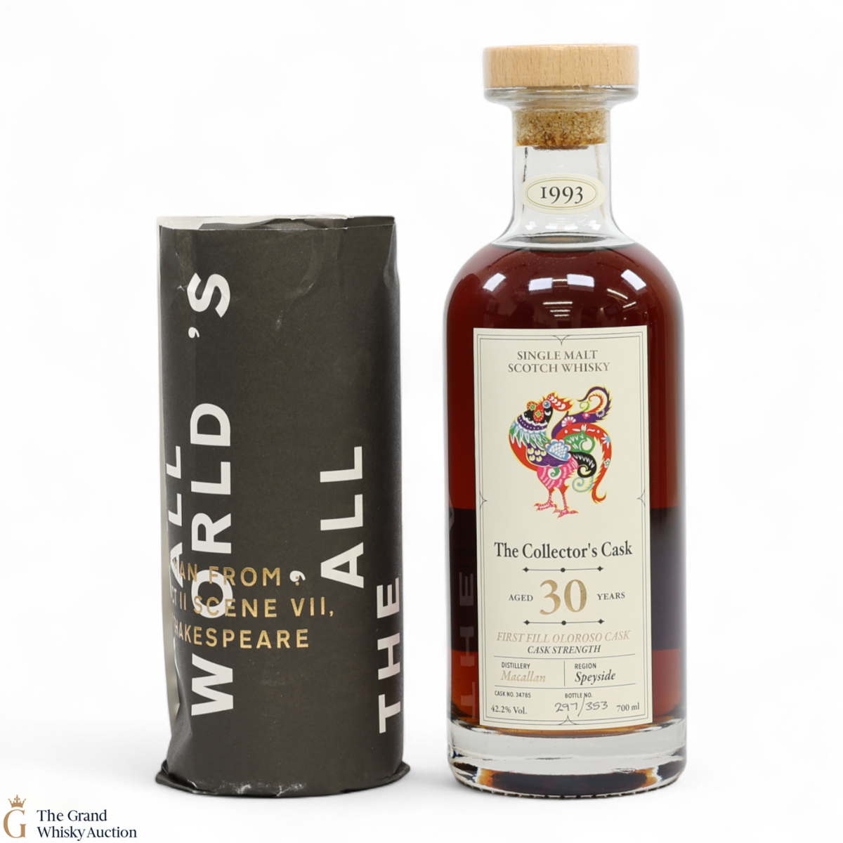 Macallan - 30 Year Old 1993 - Oloroso Sherry Cask #34785 - The Collector's Cask