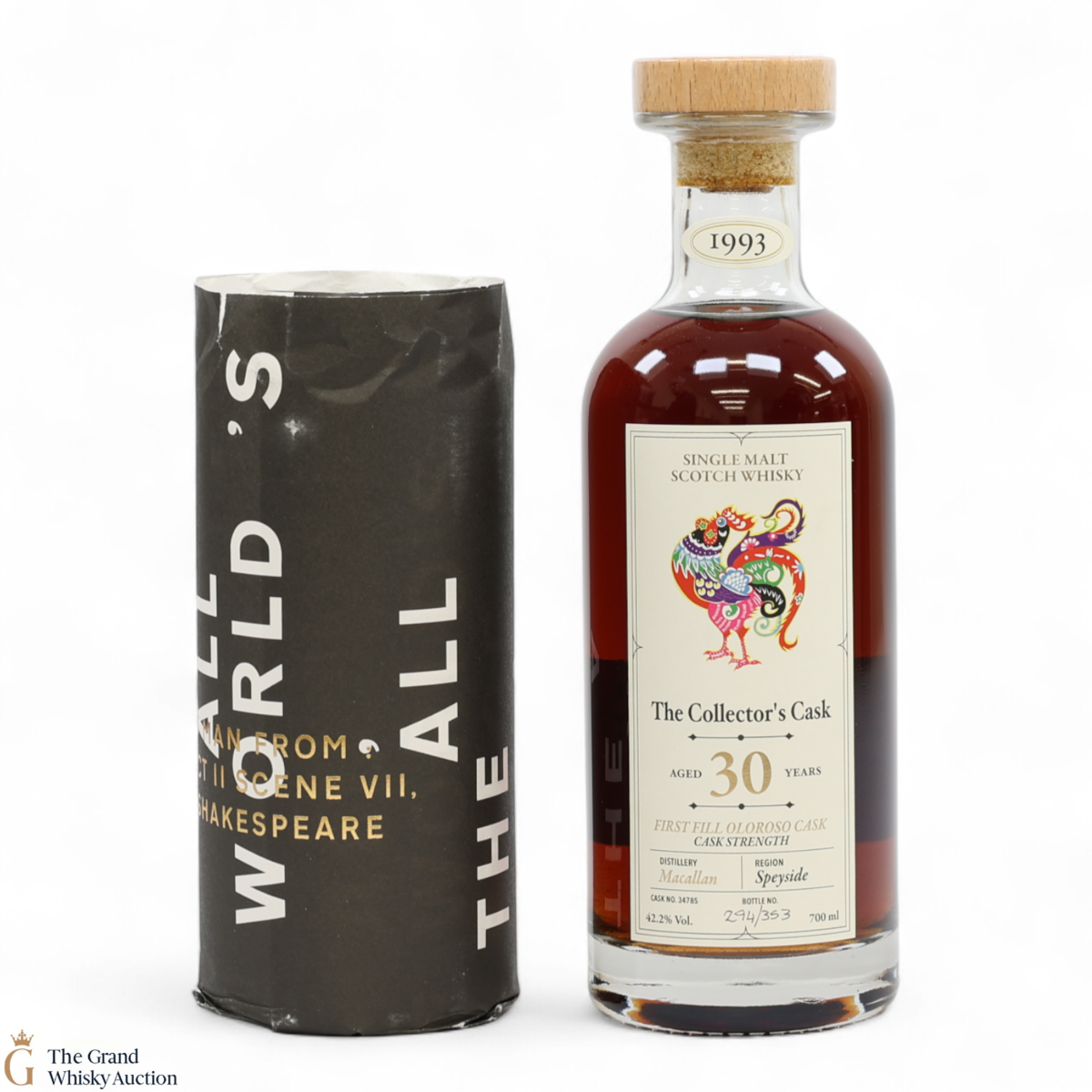 Macallan - 30 Year Old 1993 - Oloroso Sherry Cask #34785 - The Collector's Cask