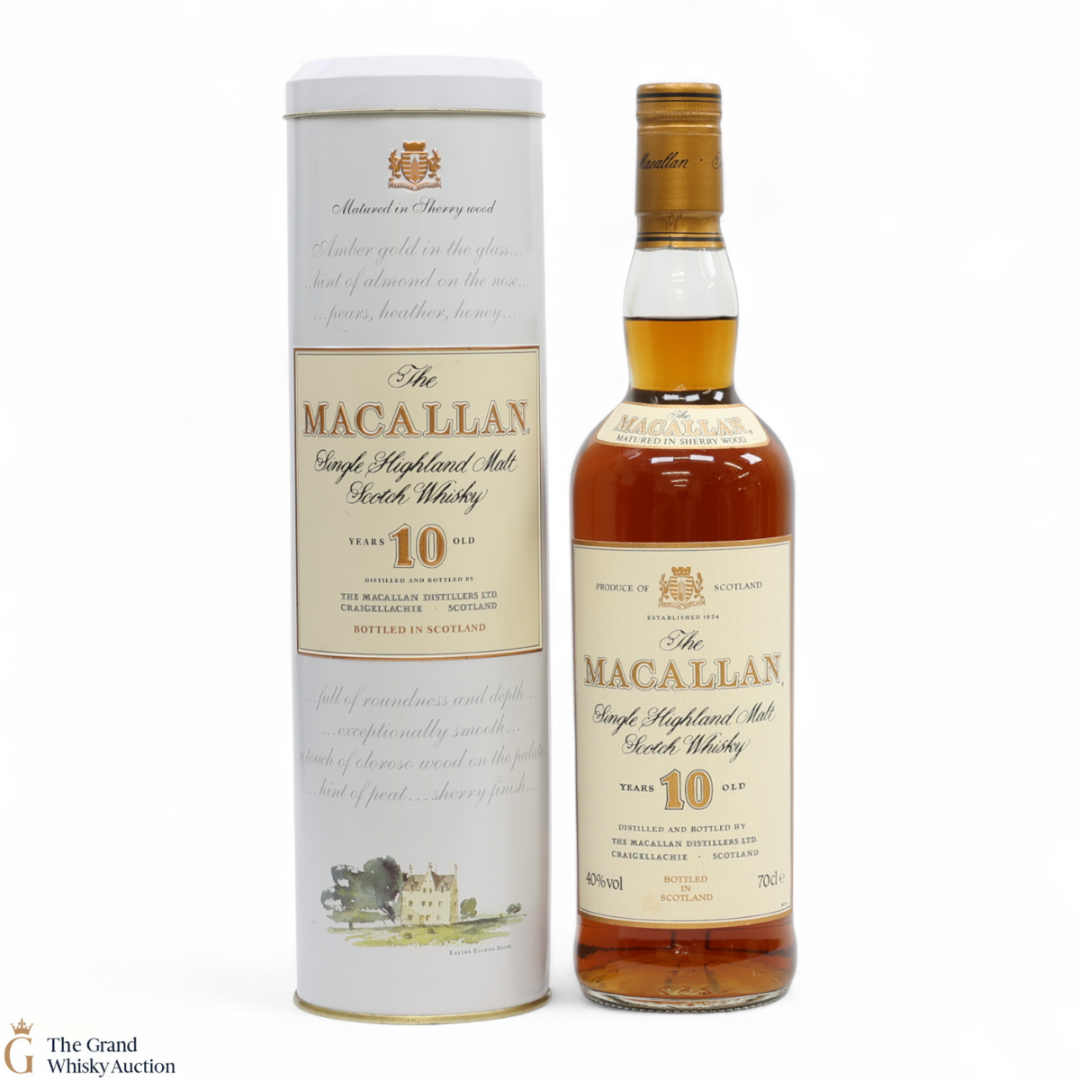 Macallan - 10 Year Old - Tin (1990's)