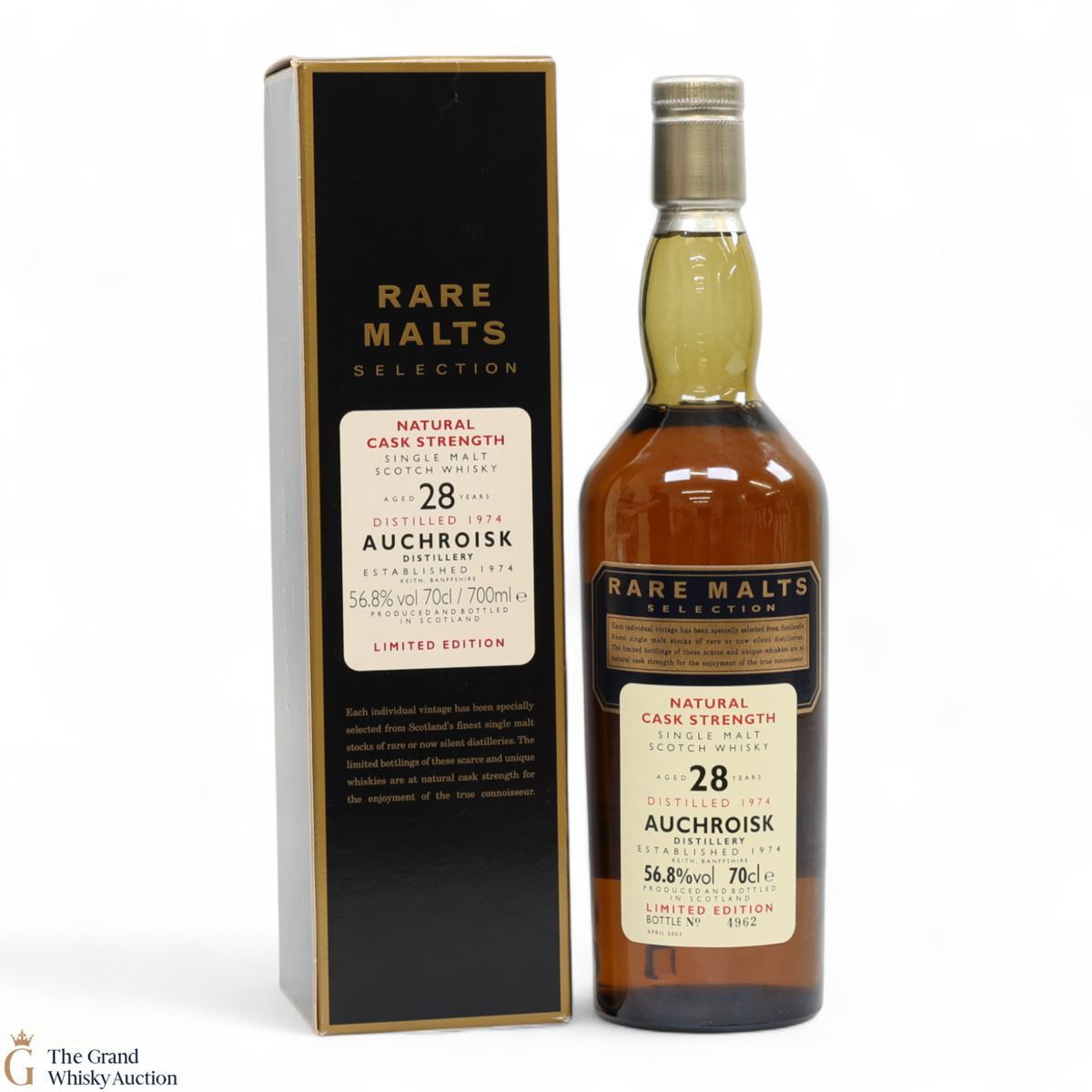 Auchroisk - 28 Year Old 1974 - Rare Malts (56.8%)