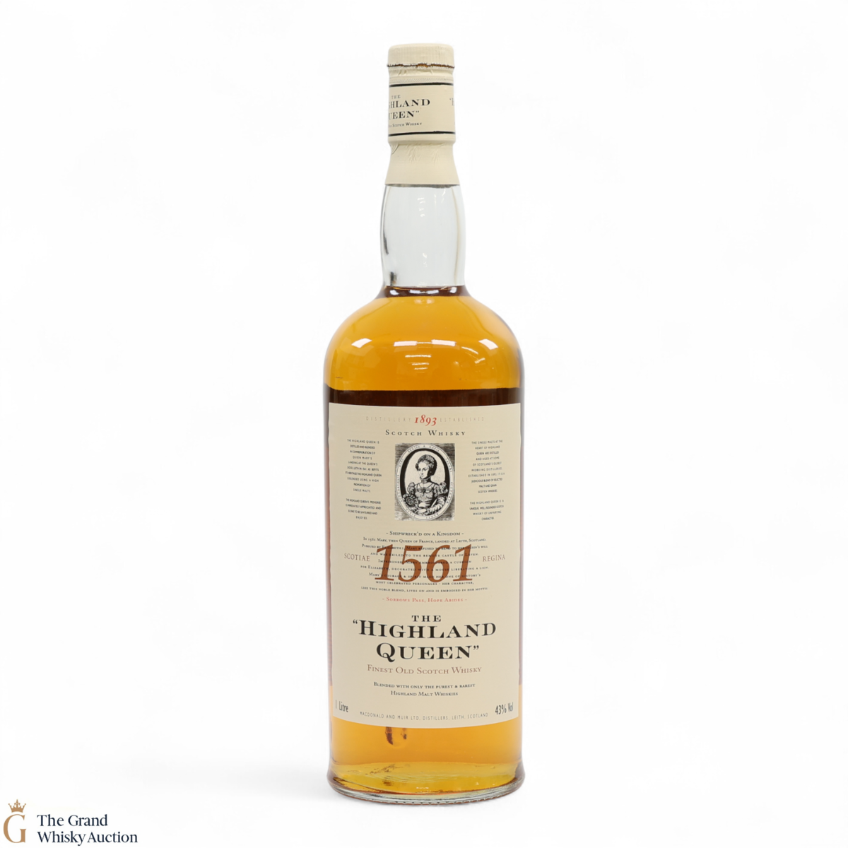 Highland Queen - 1561 - Finest Old Scotch Whisky - BAA Airport Exclusive (1L)