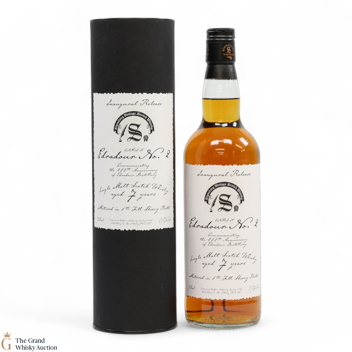 Edradour - 7 Year Old - Distillery 2 Inaugural Release 2018 - Signatory Vintage - 200th Anniversary