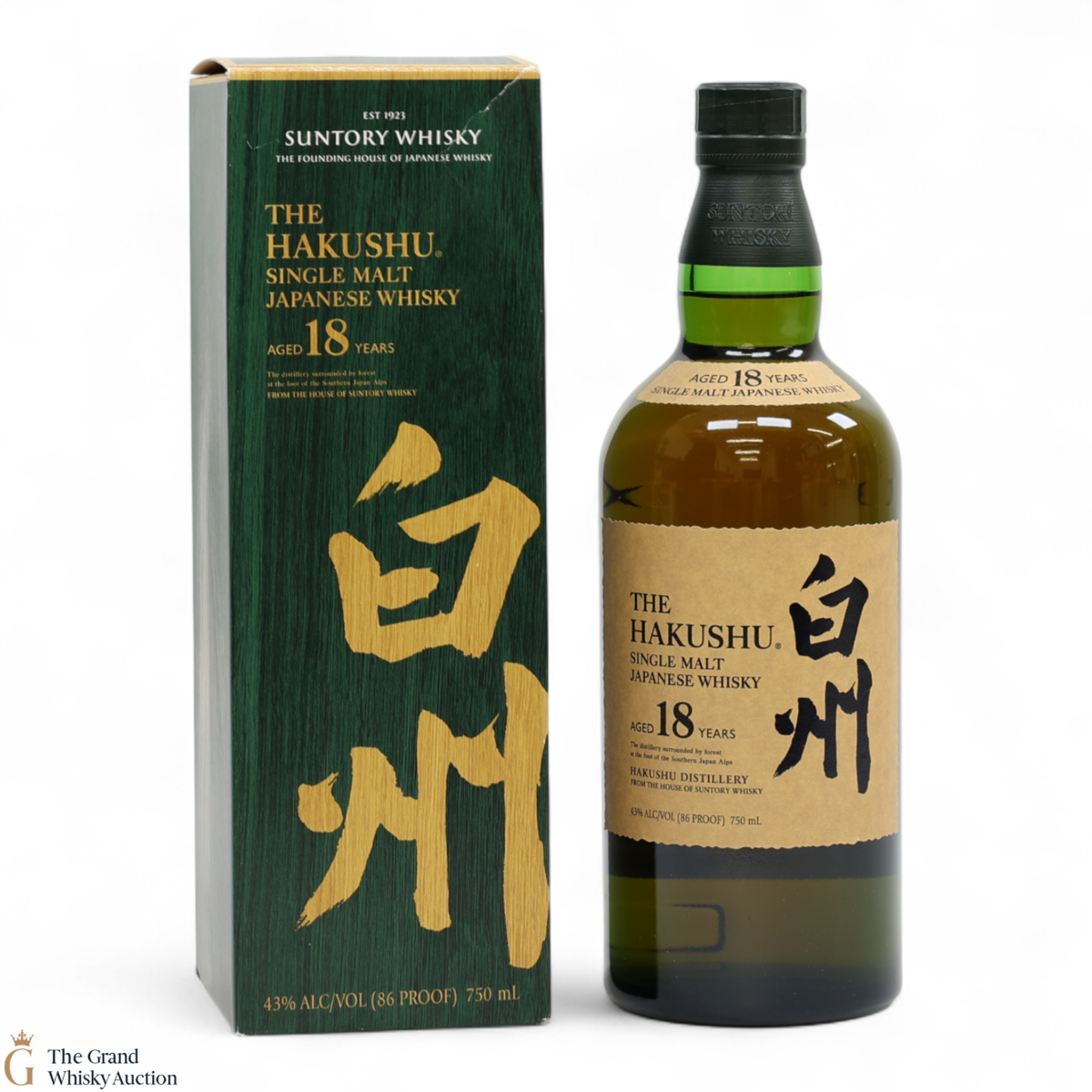 Hakushu - 18 Year Old (75cl)