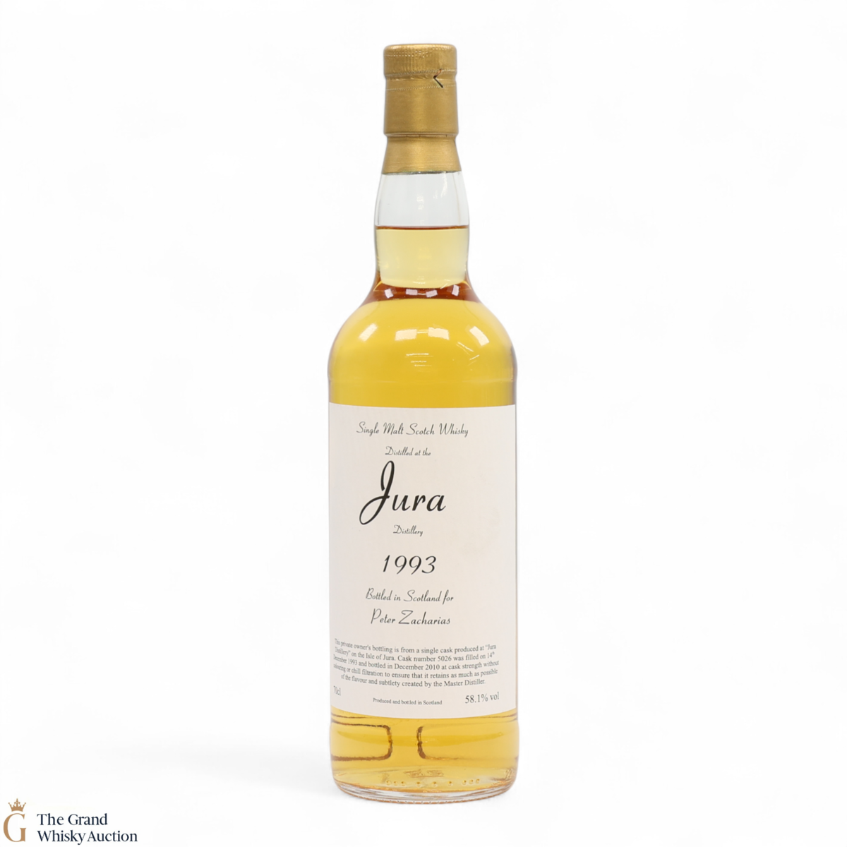 Jura - 1993 Single Cask #5026 - Peter Zacharias 