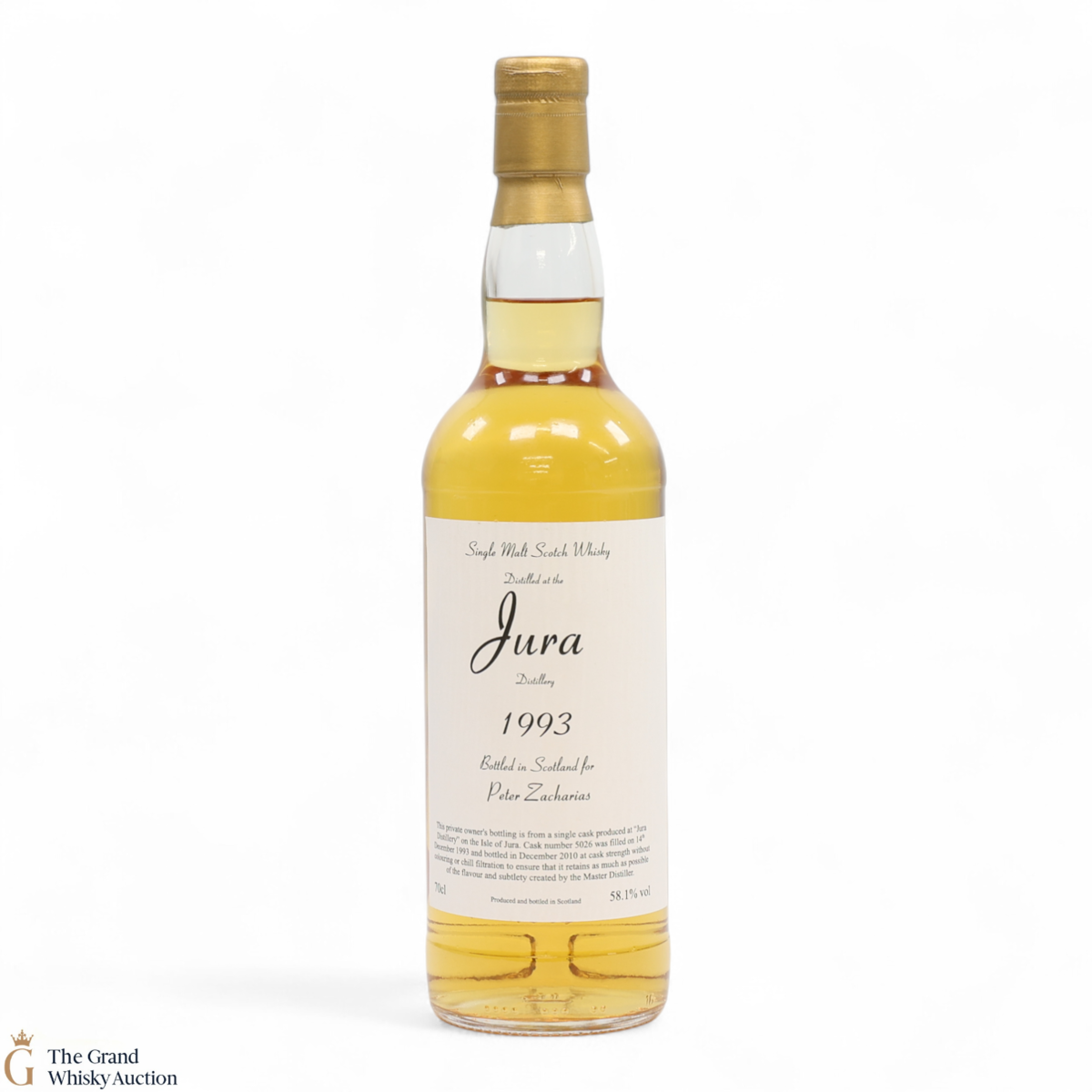 Jura - 1993 Single Cask #5026 - Peter Zacharias 