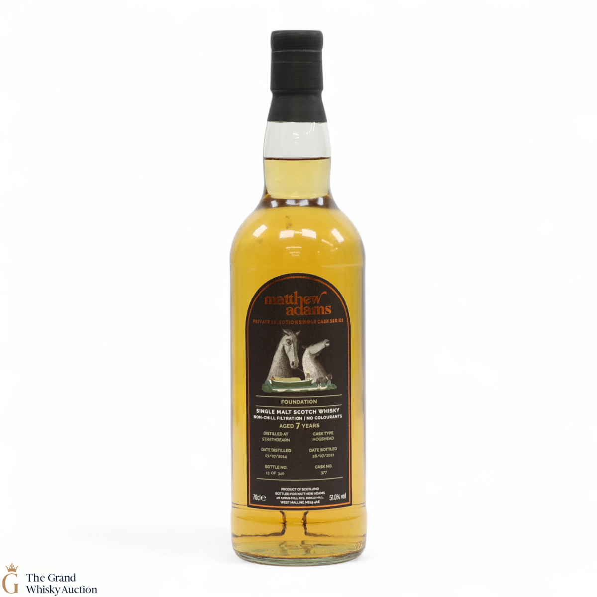 Strathdearn - 7 Year Old 2014 - Matthew Adams Single Cask #377