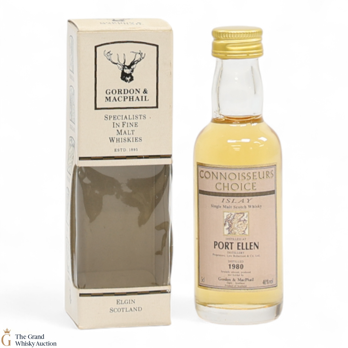 Port Ellen - 1980 - Gordon & Macphail Connoisseurs Choice (5cl)