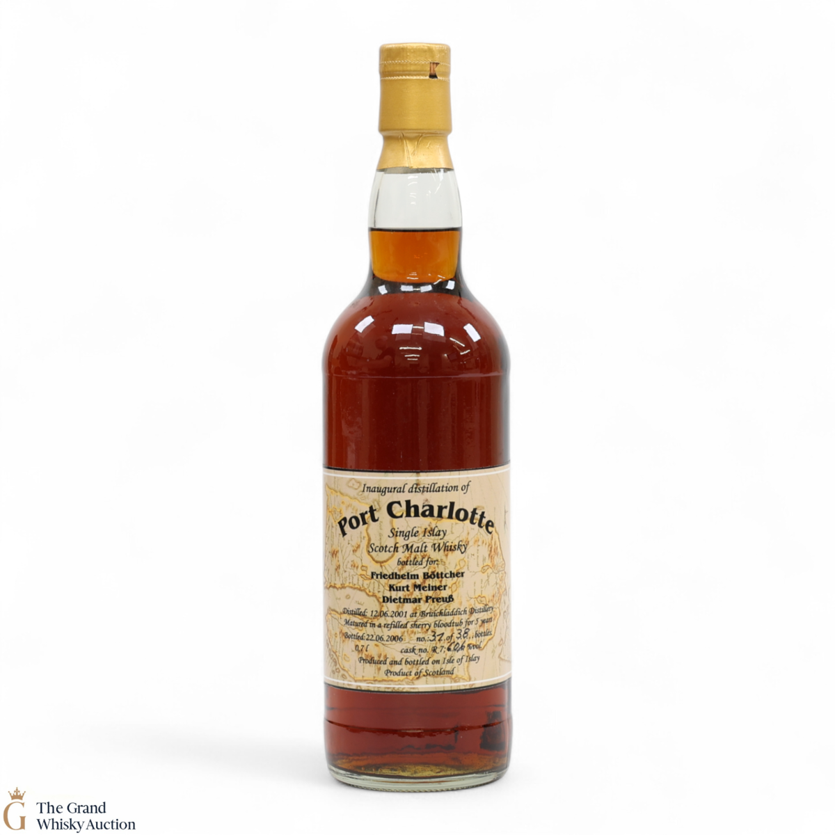 Port Charlotte - 5 Year Old 2001 - Inaugural Distillation