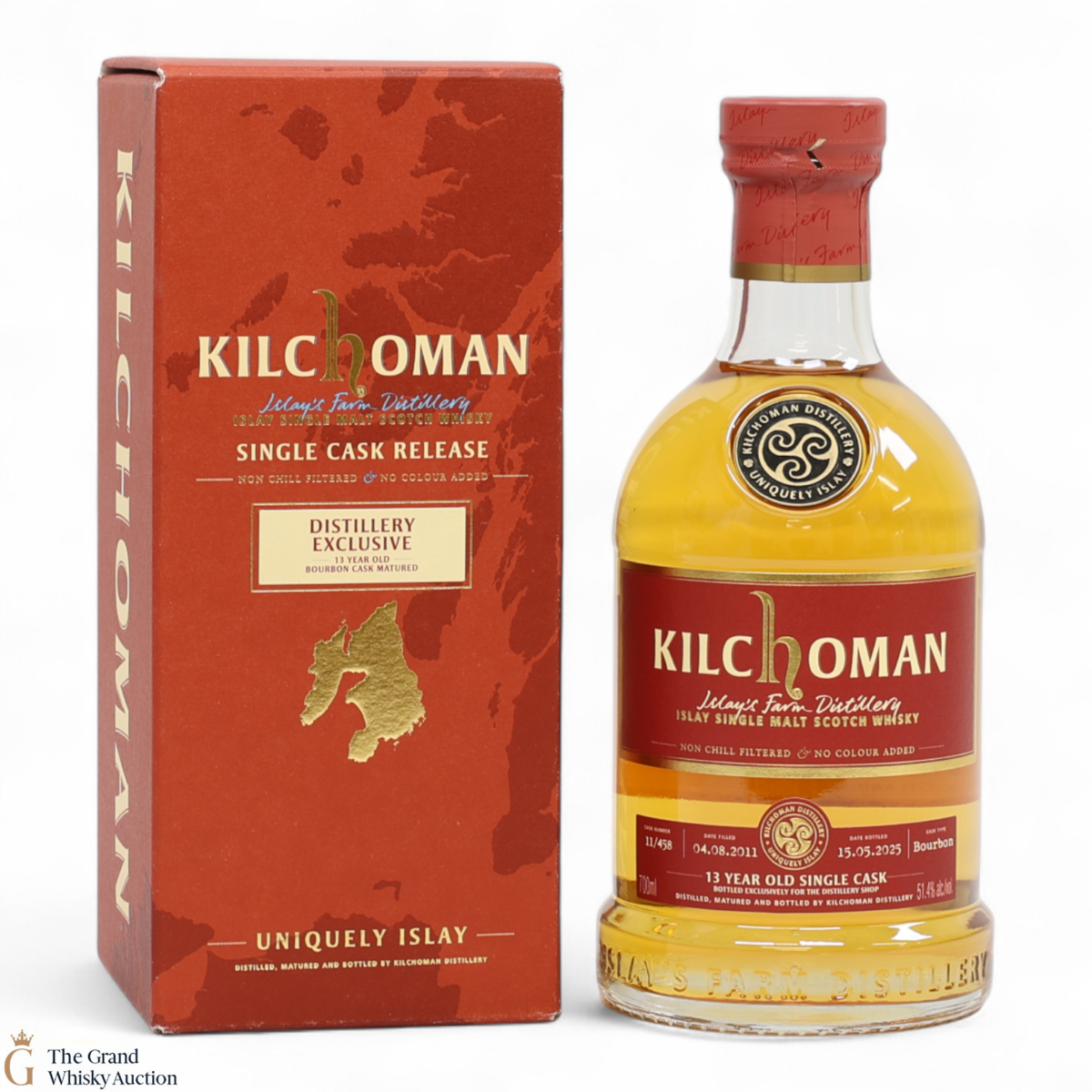 Kilchoman - 13 Year Old 2011 - Distillery Shop Exclusive - Single Cask #458