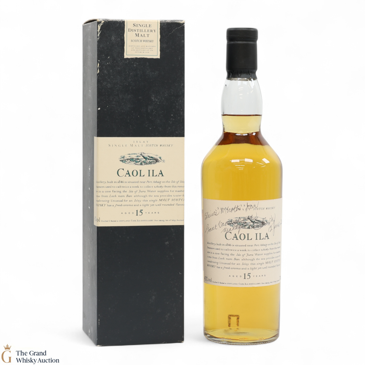Caol Ila - 15 Year Old - Flora and Fauna (SIGNED)