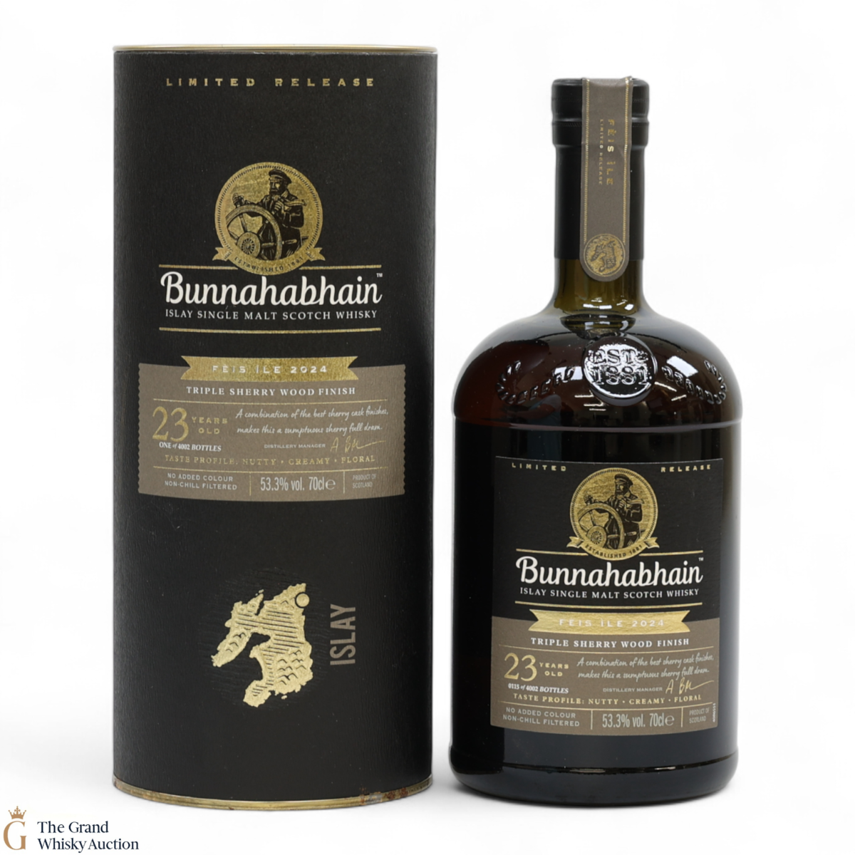 Bunnahabhain - 23 Year Old - Triple Sherry Wood Finish - Fèis Ìle 2024