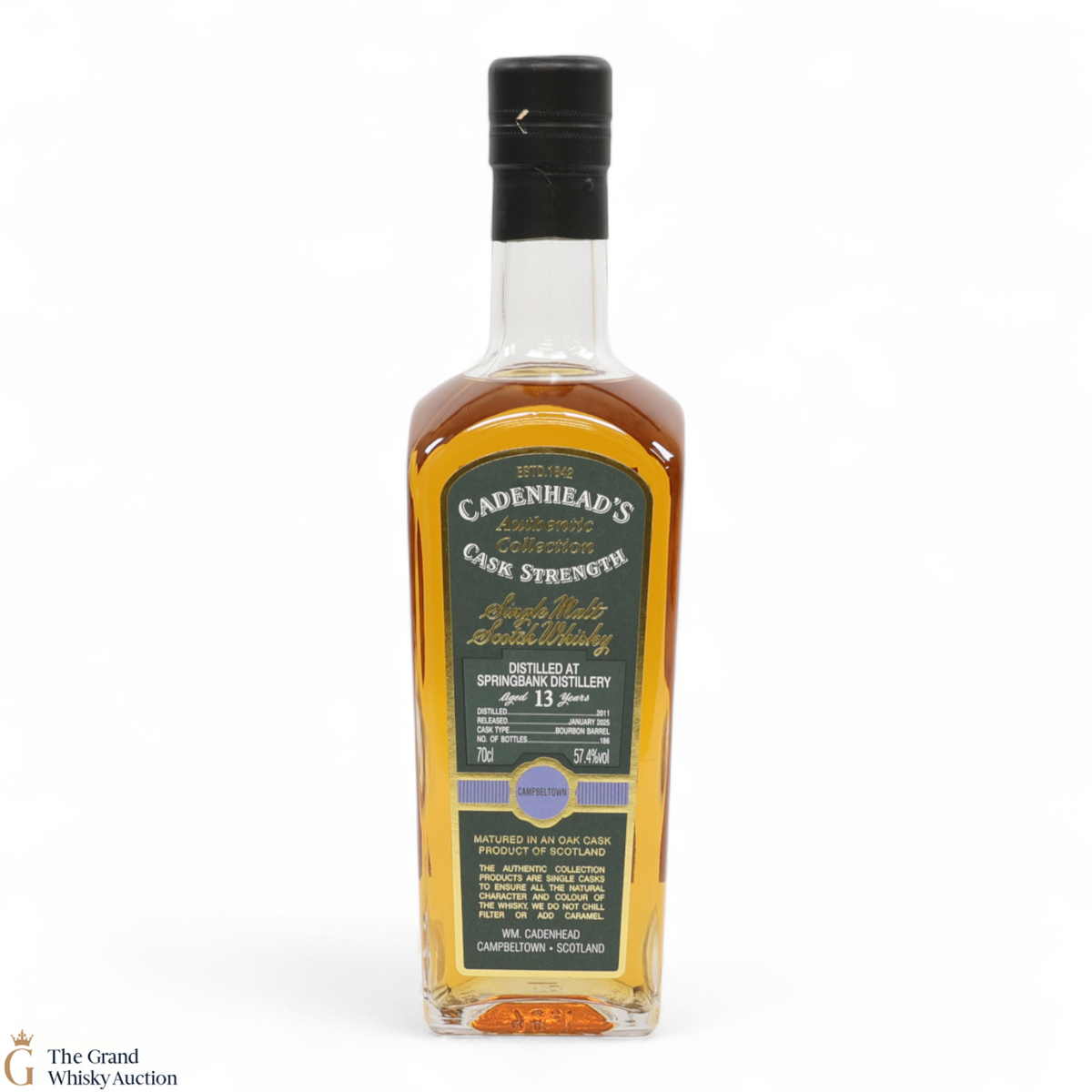 Springbank - 13 Year Old 2011 - Cadenhead's Authentic Collection
