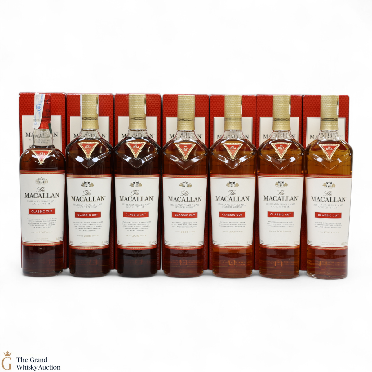 Macallan - Classic Cut - 2017 - 2023 (7 x 70cl)