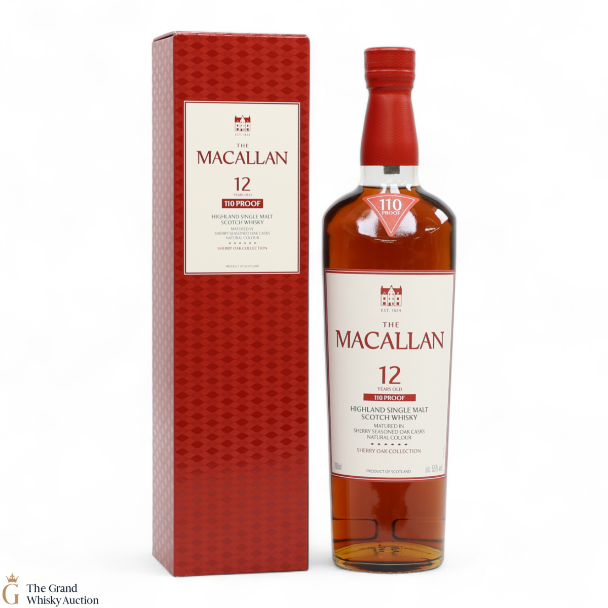 Macallan - 12 Year Old - 110 Proof - Sherry Oak Collection