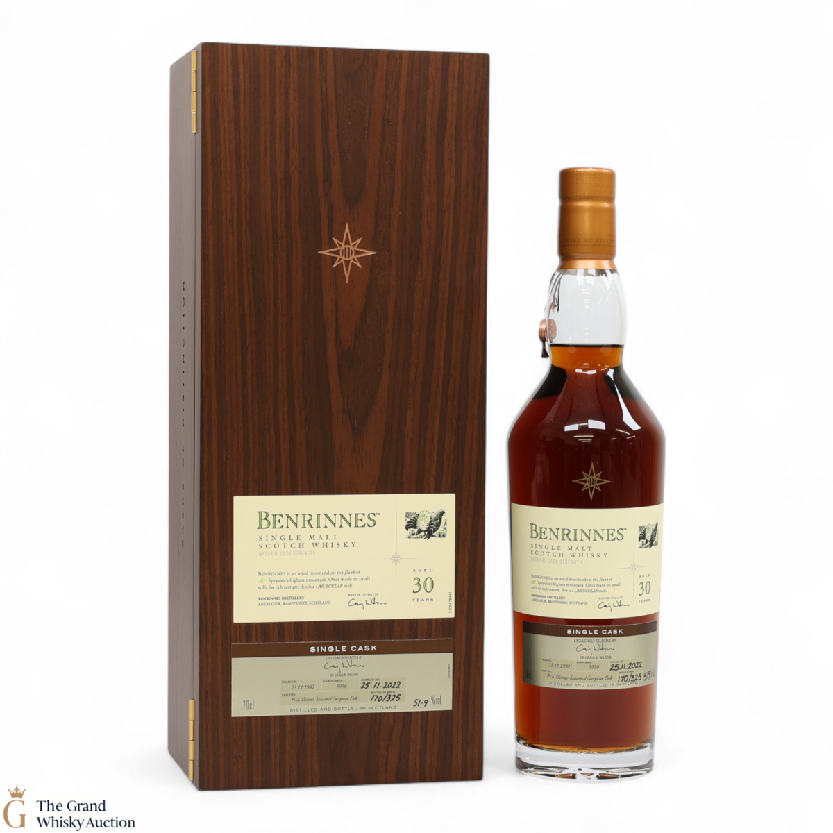 Benrinnes - 30 Year Old 1992 - Single Cask #9956 - Casks of Distinction