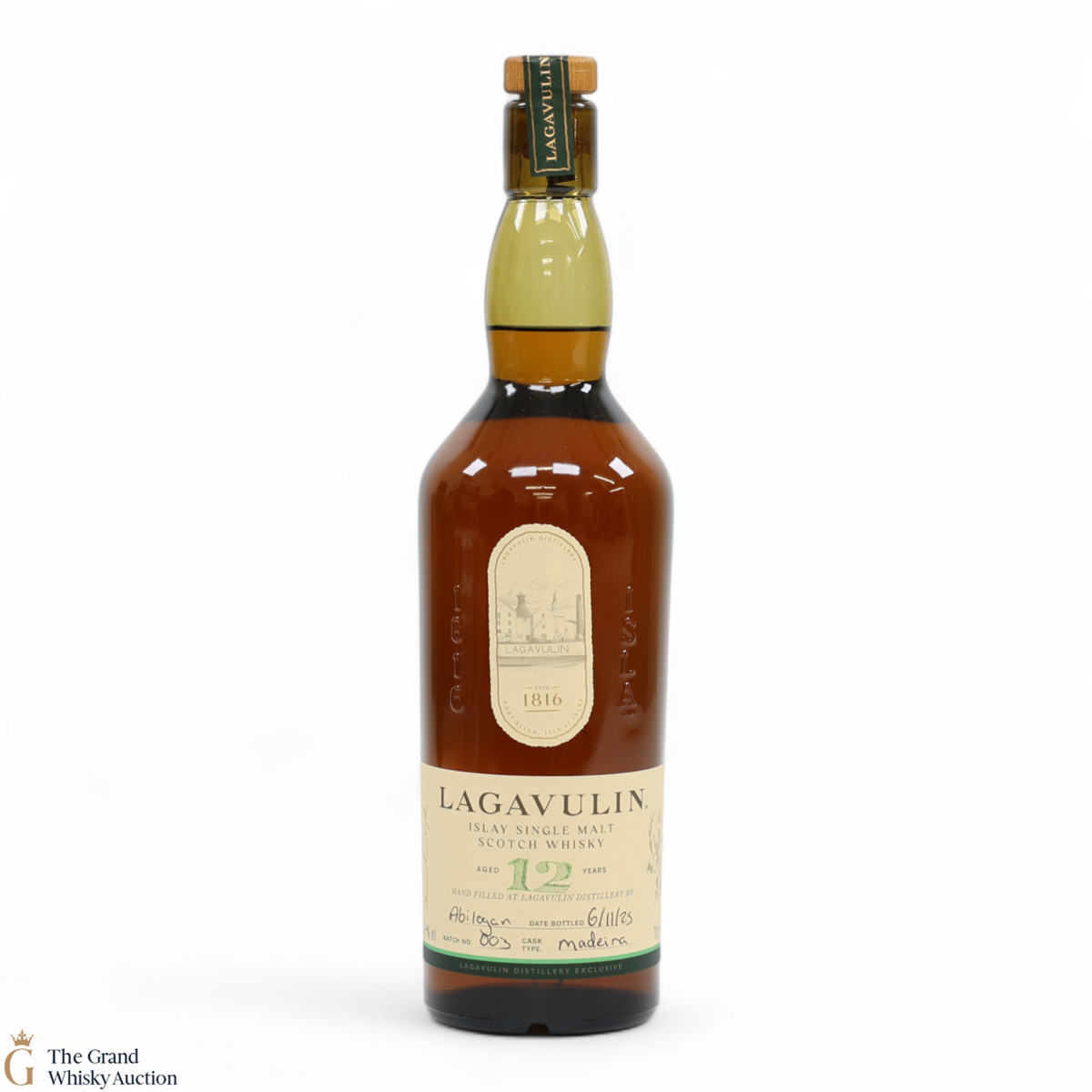 Lagavulin - 12 Year Old - Hand Fill Madeira Cask Batch 003