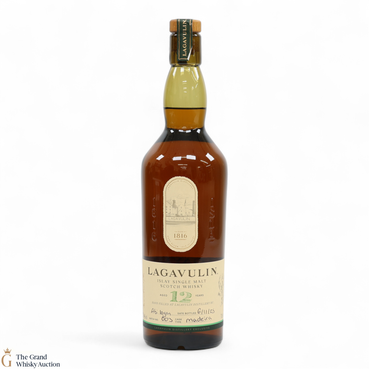 Lagavulin - 12 Year Old - Hand Fill Madeira Cask Batch 003