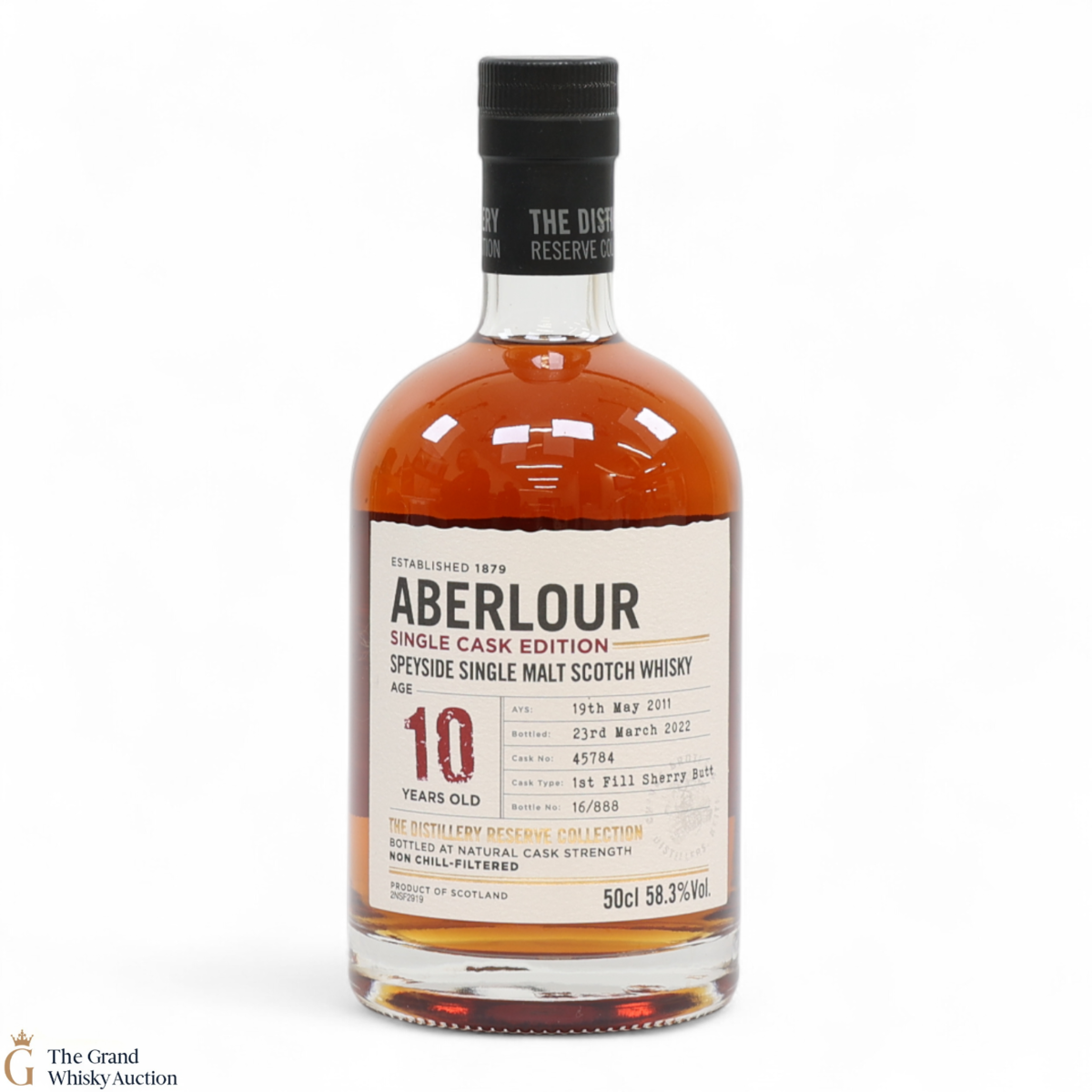 Aberlour - 10 Year Old 2011 - Single Cask Edition #45784 - Distillery Reserve Collection (50cl)