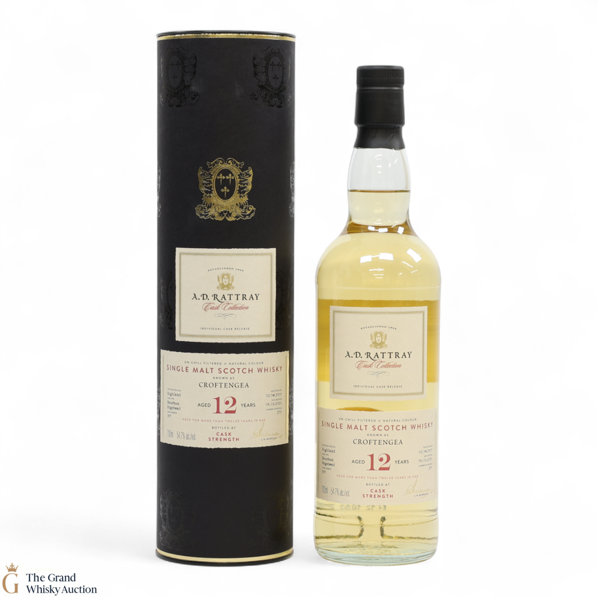 Croftengea - 12 Year Old 2007 - A.D. Rattray Cask Collection