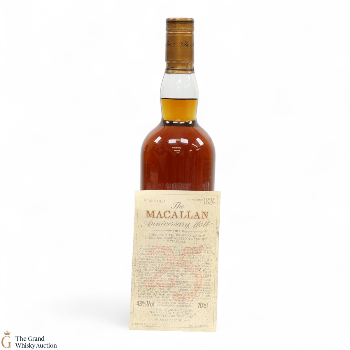Macallan - 25 Year Old - 1970 Anniversary Malt 1996
