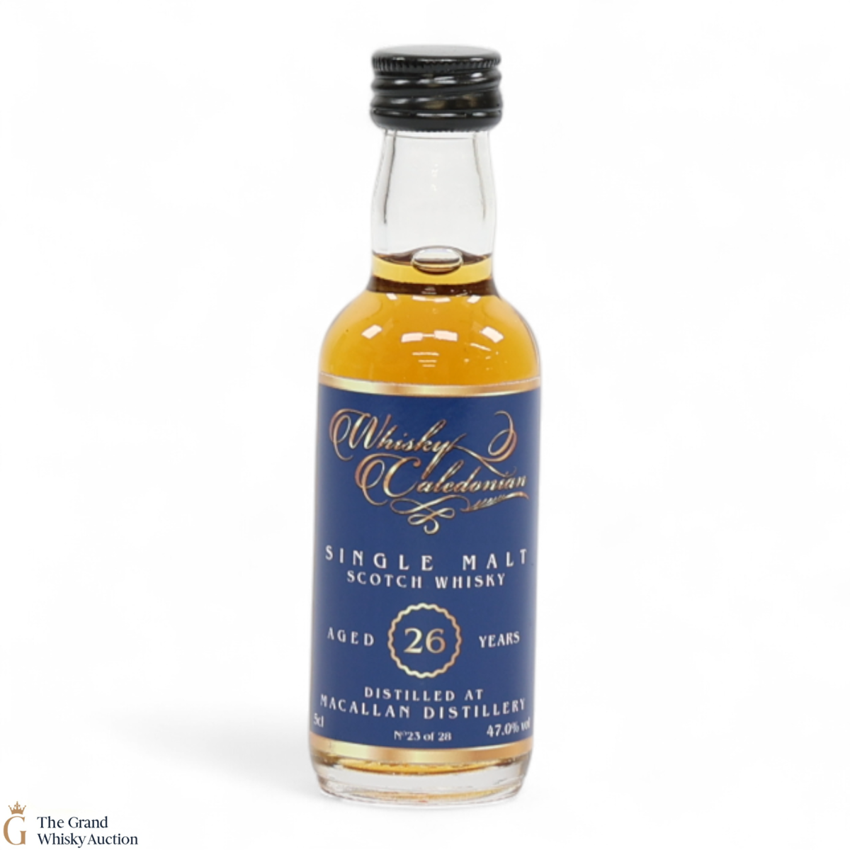 Macallan - 26 Year Old - Whisky Caledonian Blue Label (5cl)