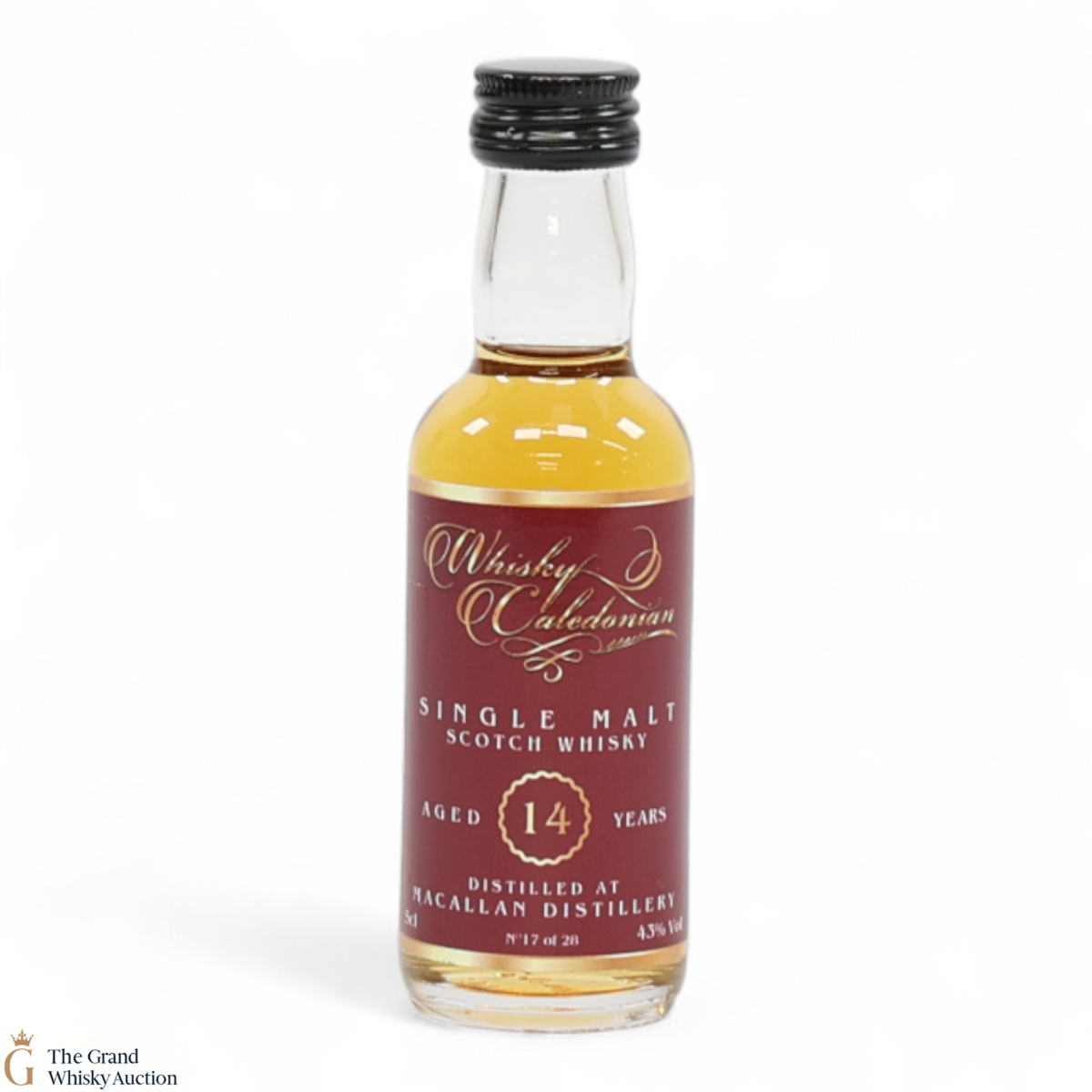 Macallan - 14 Year Old - Whisky Caledonian Red Label (5cl)