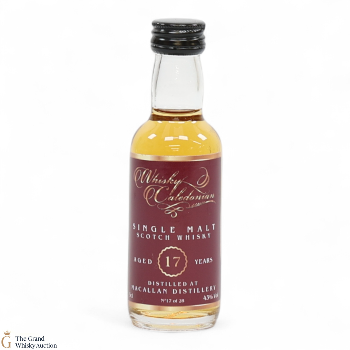 Macallan - 17 Year Old - Whisky Caledonian Red Label (5cl)