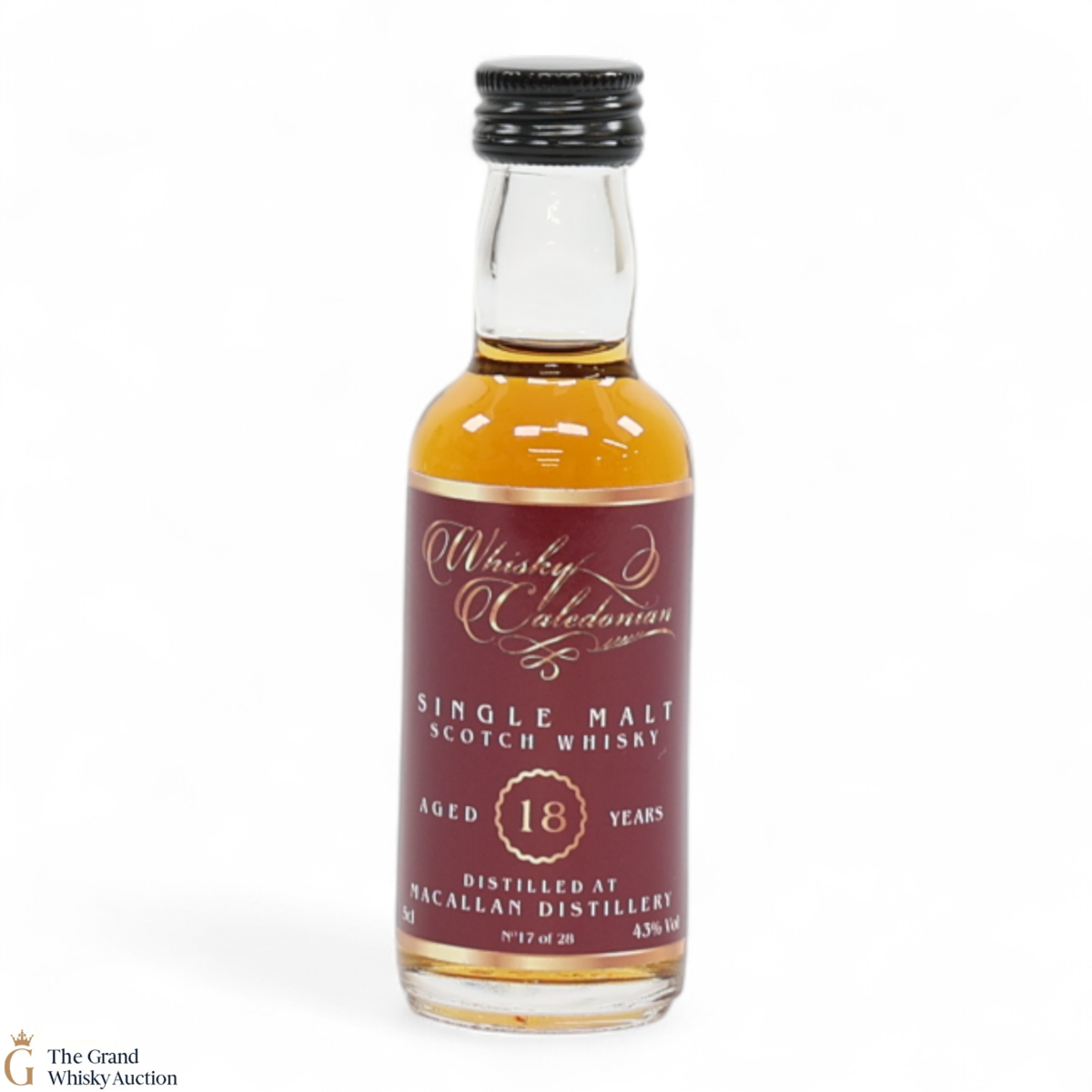Macallan - 18 Year Old - Whisky Caledonian Red Label (5cl)