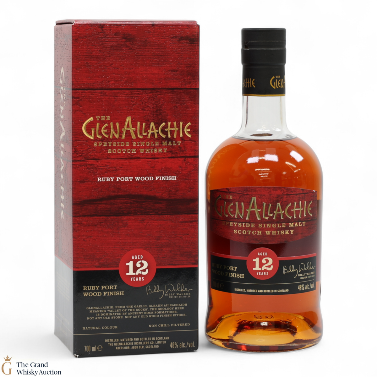 Glenallachie - 12 Year Old - Ruby Port Finish