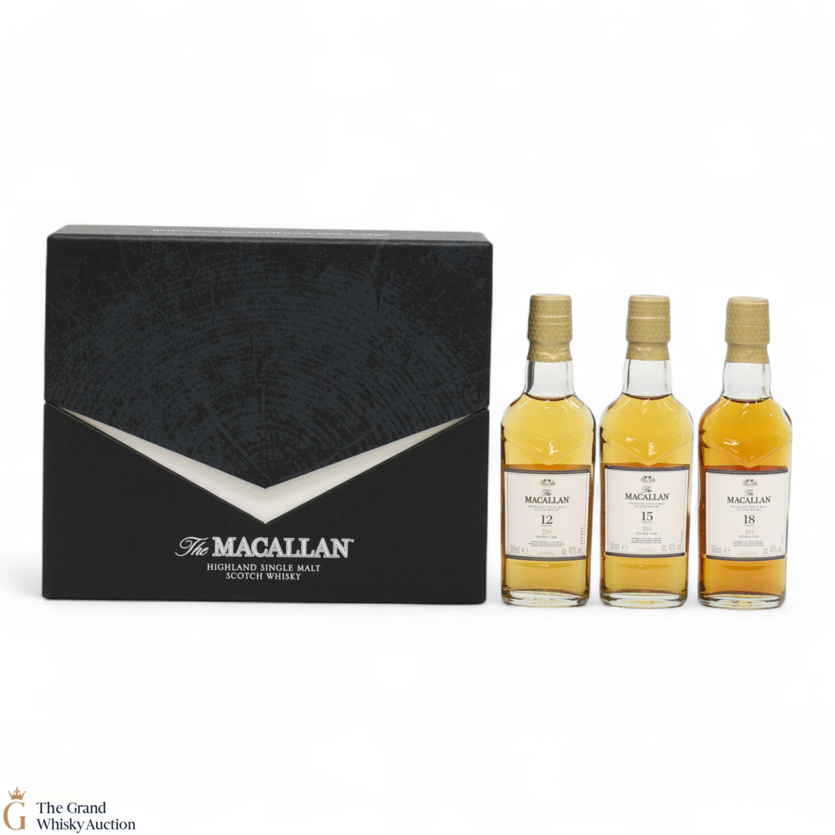 Macallan - 12, 15 & 18 YO Double Cask Set (3 x 5cl)