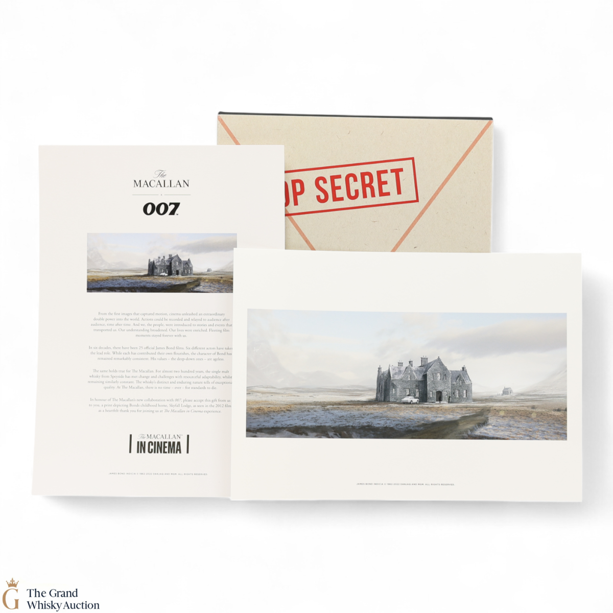 Macallan - James Bond 007 - Top Secret - Print