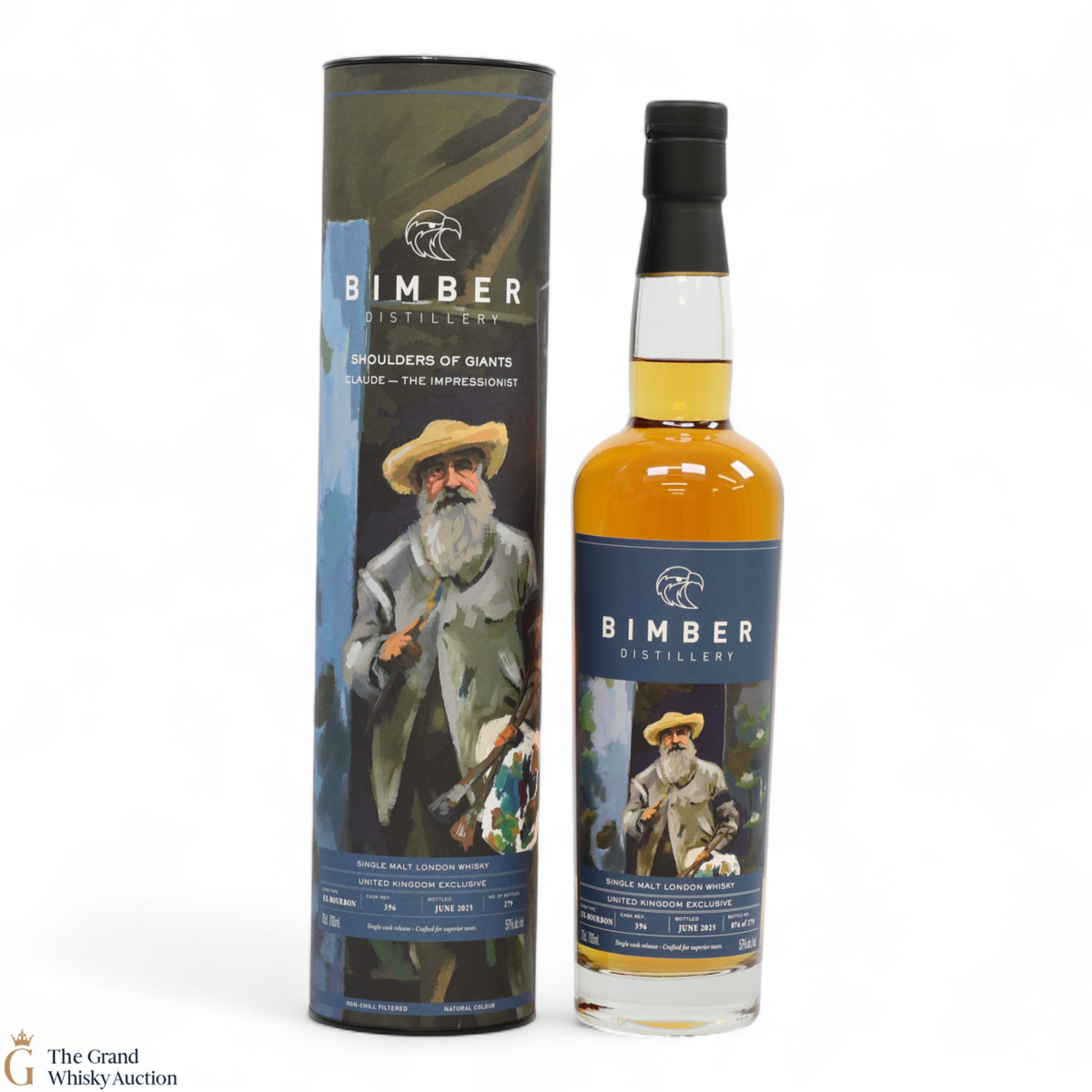 Bimber - Ex-Bourbon Single Cask #396 - Shoulders Of Giants - Claude The Impressionist