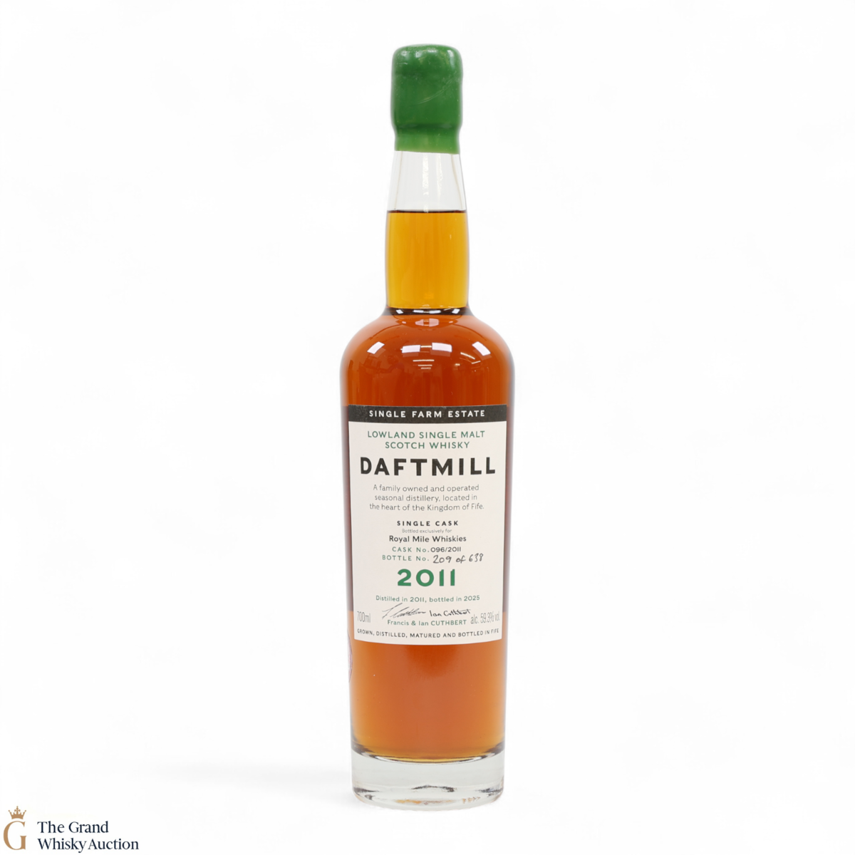 Daftmill - 2011 - Single Cask #096/2001 - Royal Mile Whiskies