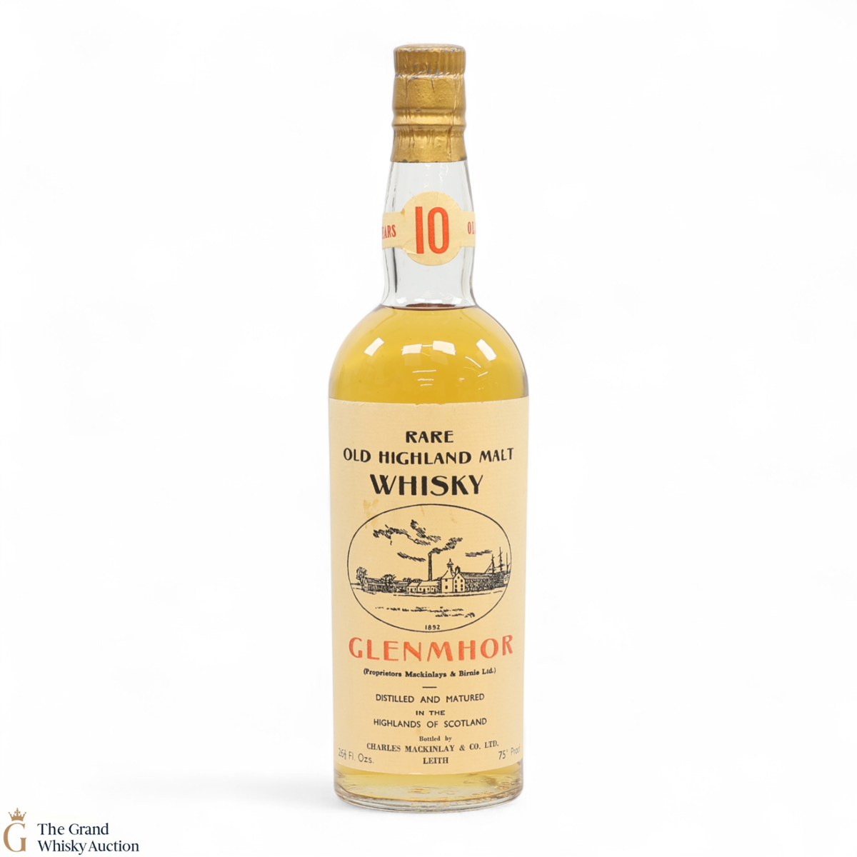 Glen Mhor - 10 Year Old Mackinlays & Birnie Ltd Circa 1960s (26 2/3 Fl Ozs)