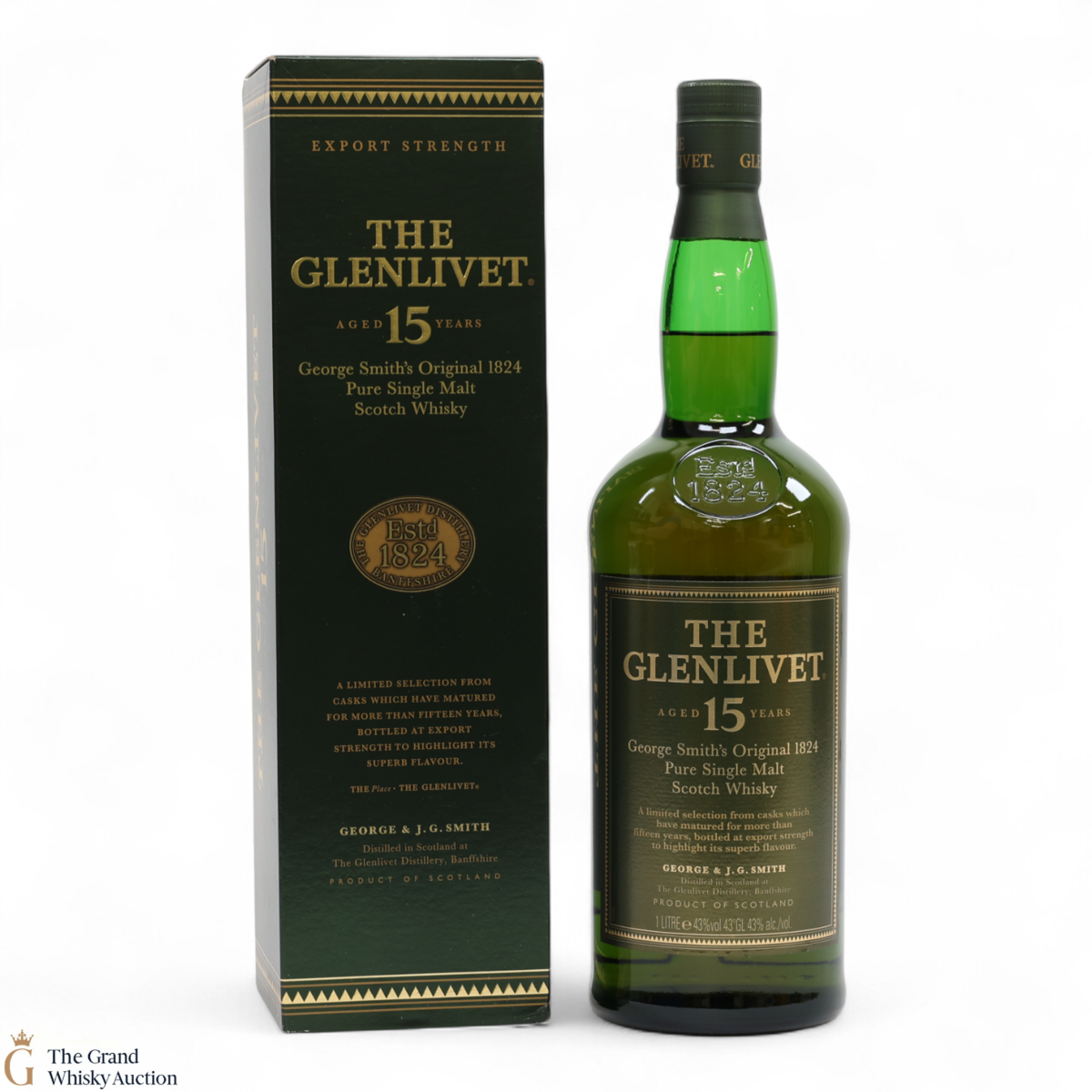 Glenlivet - 15 Year Old - Export Strength (1L)