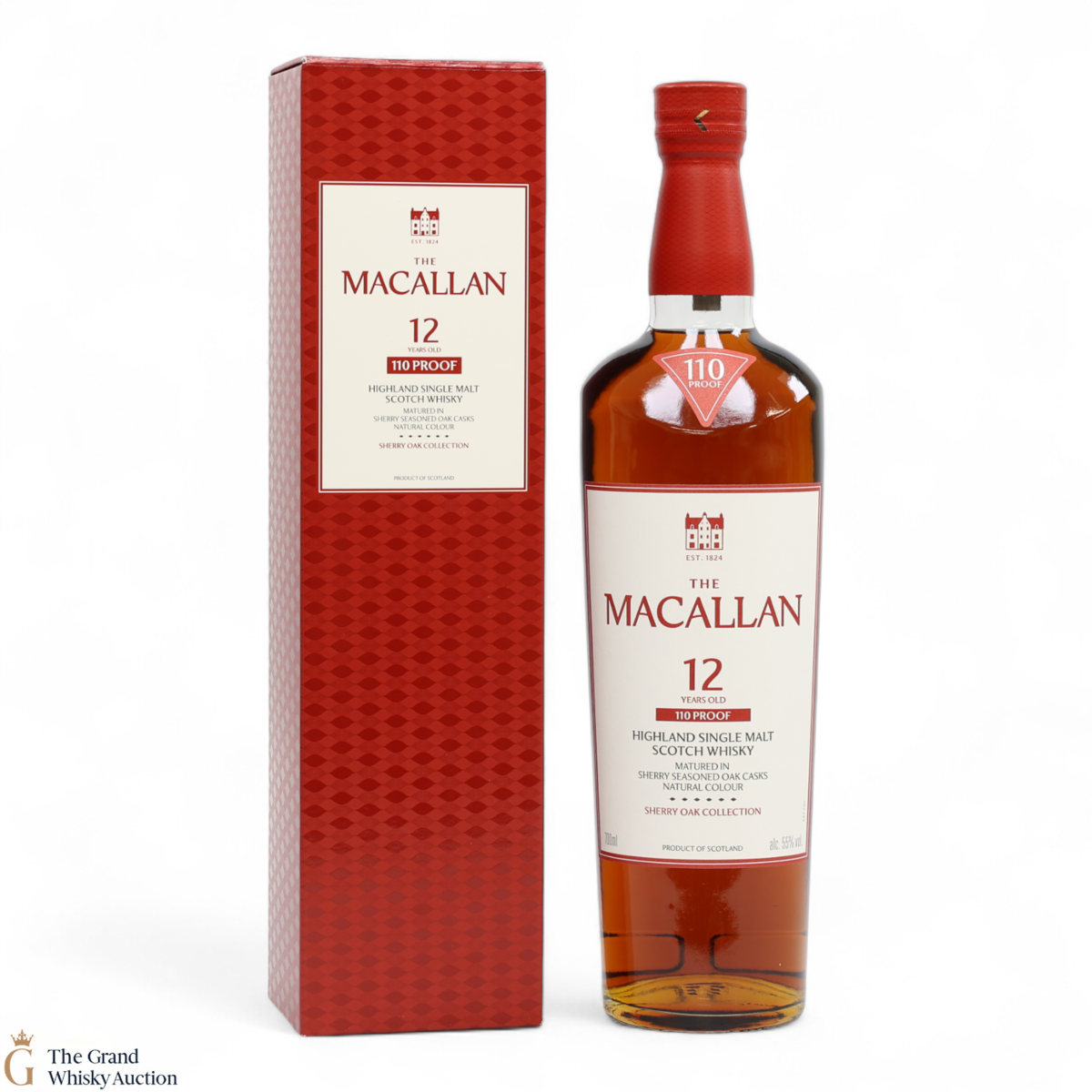 Macallan - 12 Year Old - 110 Proof - Sherry Oak Collection