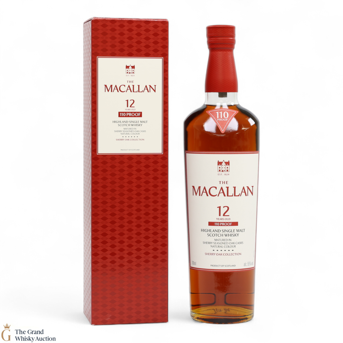 Macallan - 12 Year Old - 110 Proof - Sherry Oak Collection