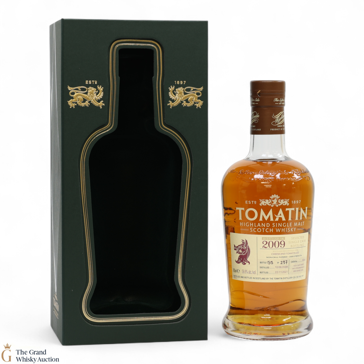 Tomatin - 2009 Red Wine Cask #3504 For Cheese And Tomatin