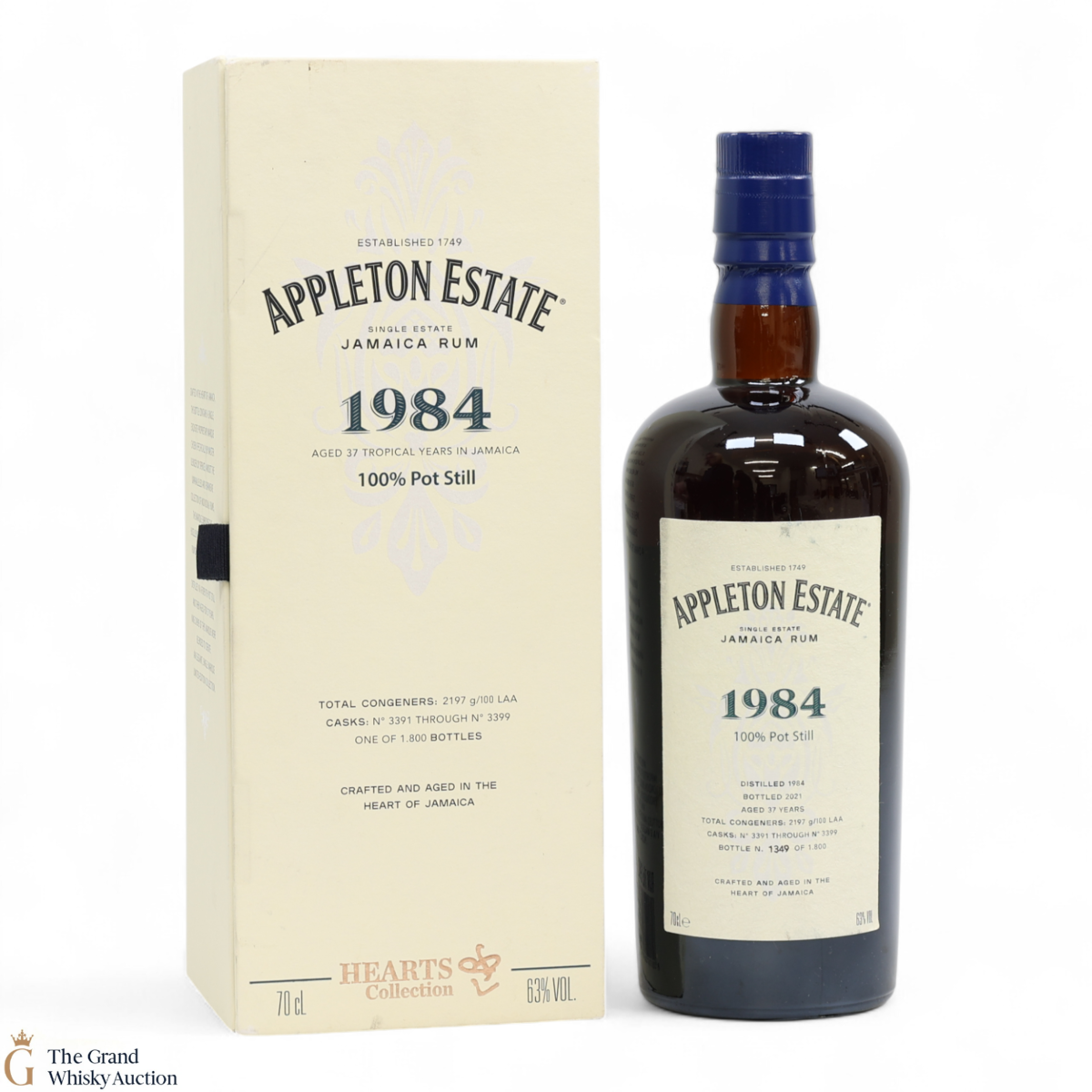 Appleton Estate - 37 Year Old 1984 Velier - Hearts Collection (Rum)