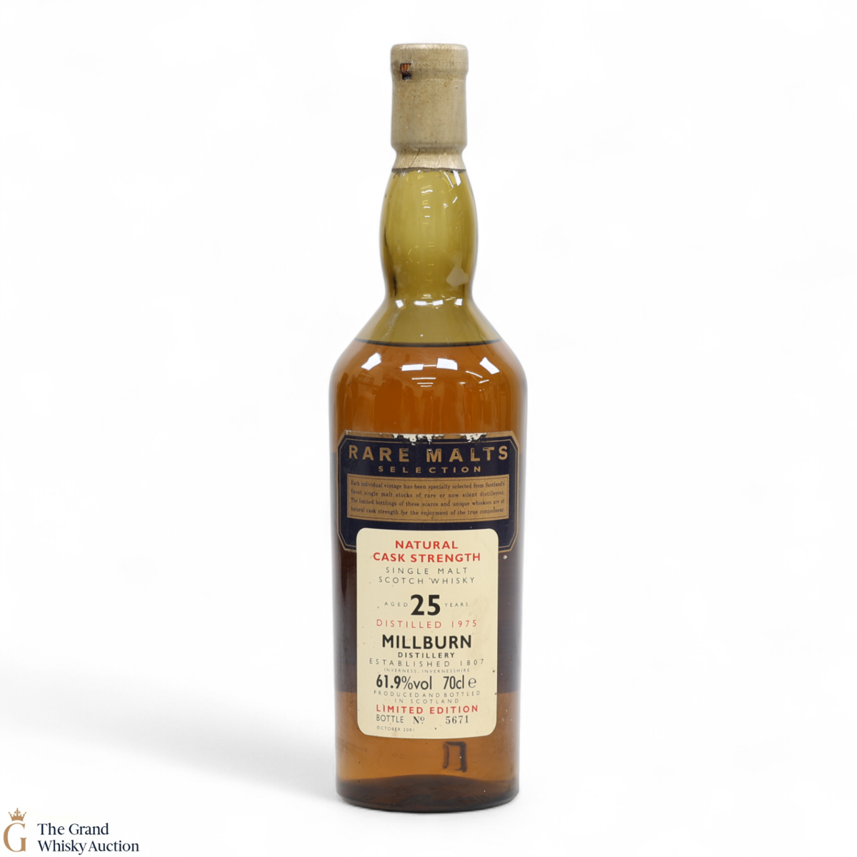 Millburn - 25 Year Old 1975 - Rare Malts 61.9%