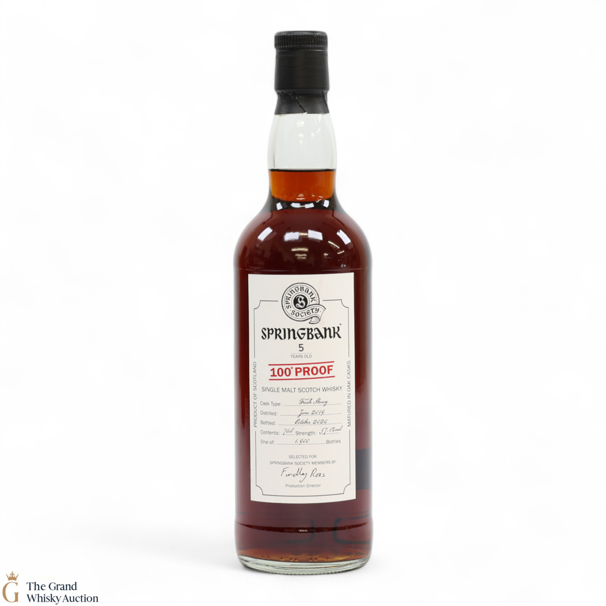 Springbank - 5 Year Old 2019 Fresh Sherry - Springbank Society